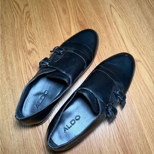 NEW ALDO Women’s Black Leather Shoes